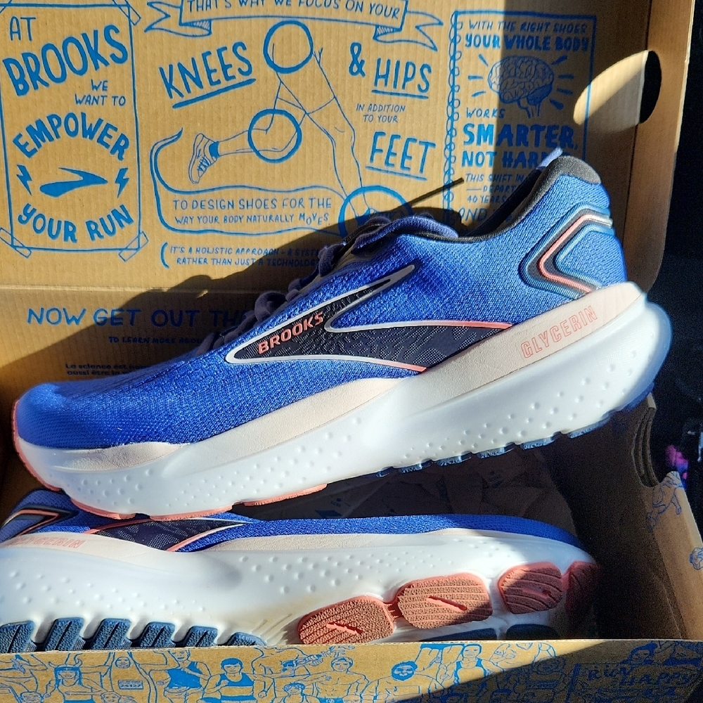 Brooks Blue Running Shoes